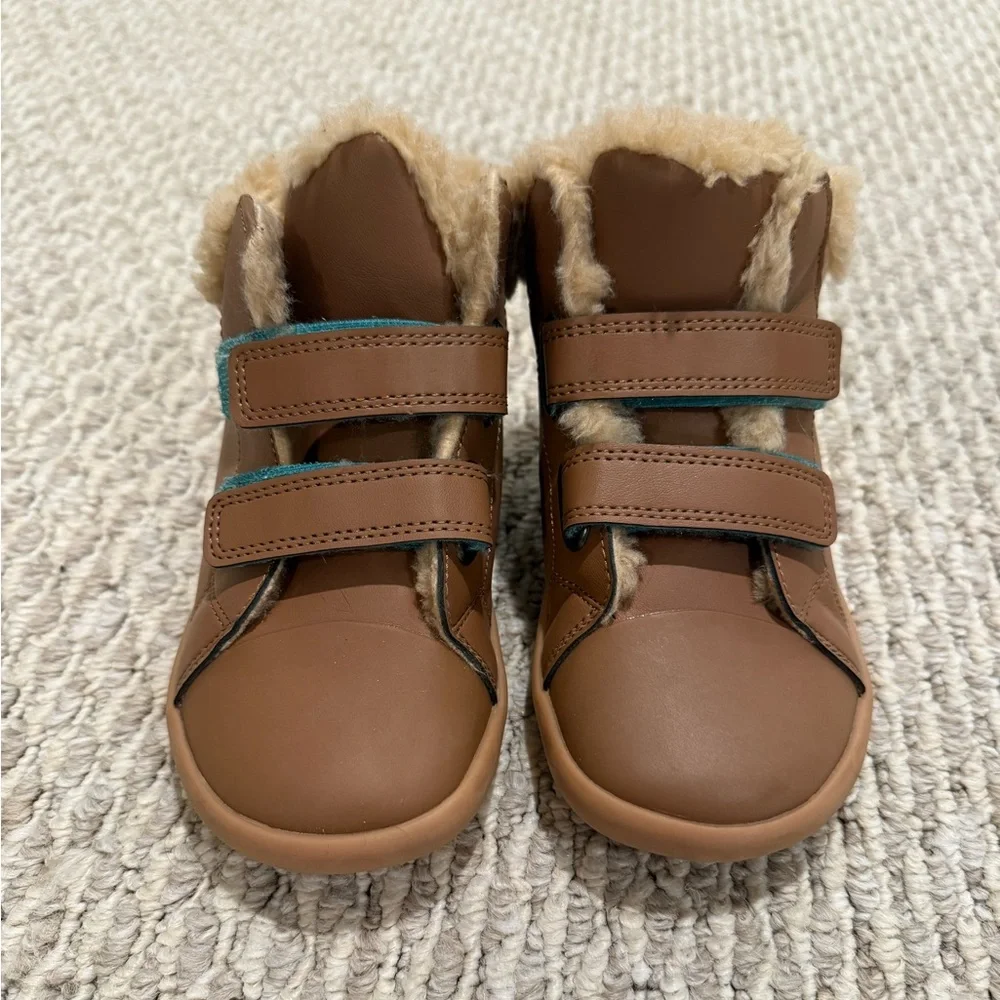 Ten Little Furry High Tops Sz 12
